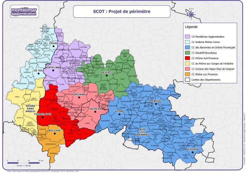 Périmètre du Scot